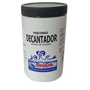 Decantador Piscina Dideval 1Kg.Clarif.Y Purif