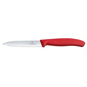Cuchillo Verdura 10Cm.Victorinox Rojo 6.7701